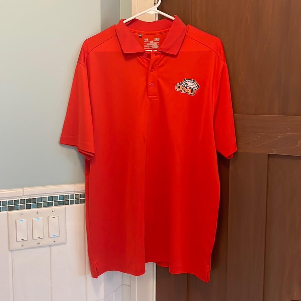 Ohio Northern University (ONU) under armour polo size large